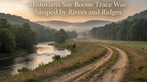 Historians Say Boone Trace Was Shaped by Rivers and Ridges