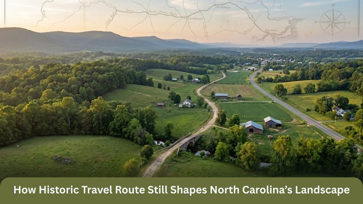 How Historic Travel Route Still Shapes North Carolina’s Landscape