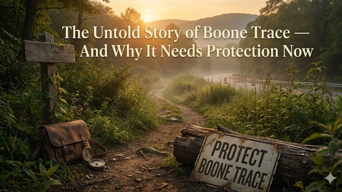 The Untold Story of Boone Trace — And Why It Needs Protection Now